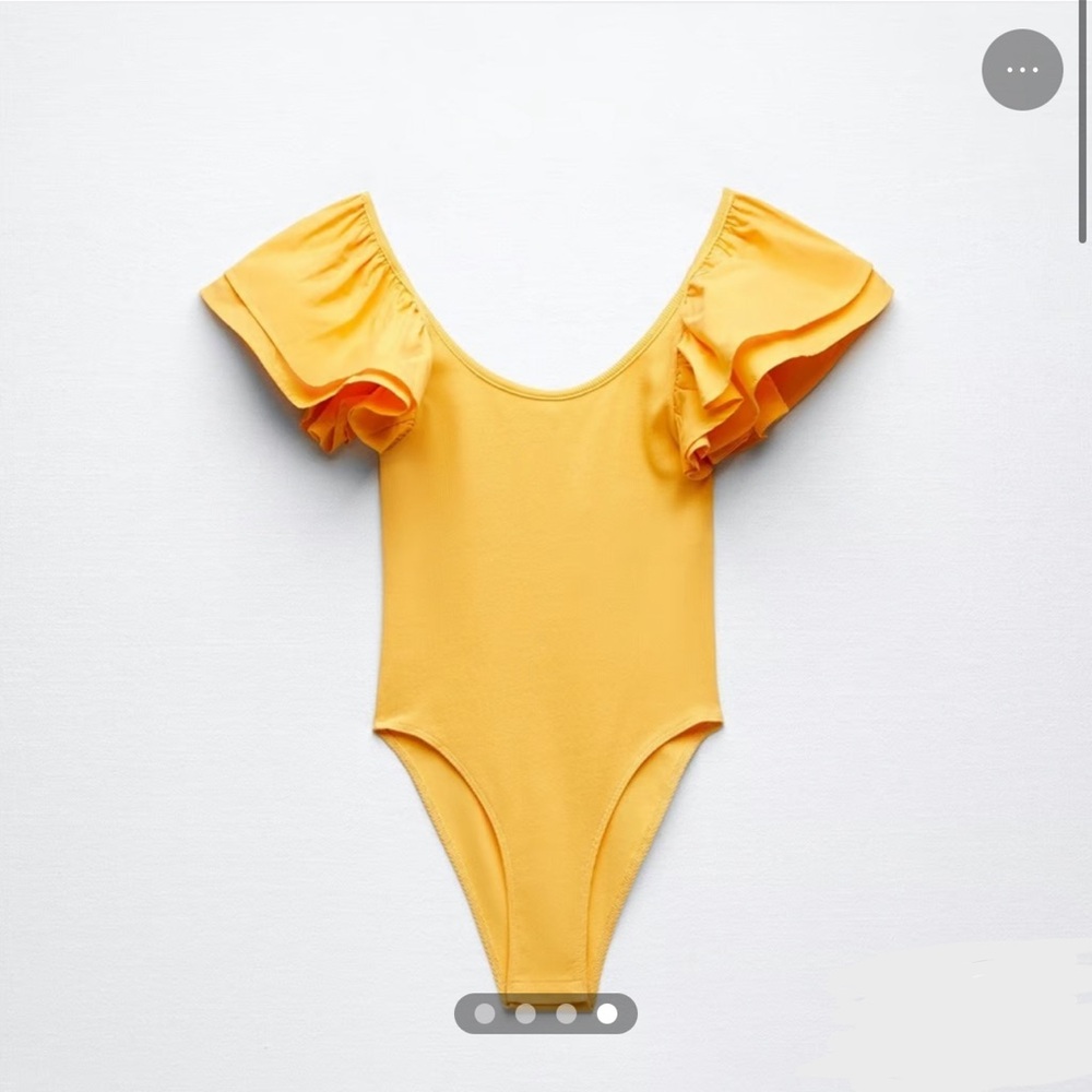 ORANGE SUMMER ZARA BODYSUIT🧡